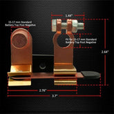 High-Performance Brass Blade Battery Isolating Switch For Automotive and Marine Applications